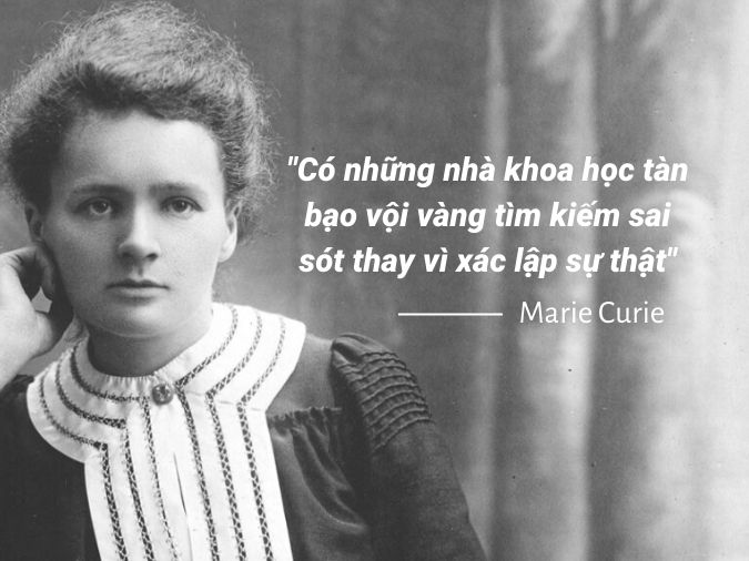(xong) Tổng hợp những câu nói hay của Marie Curie 3